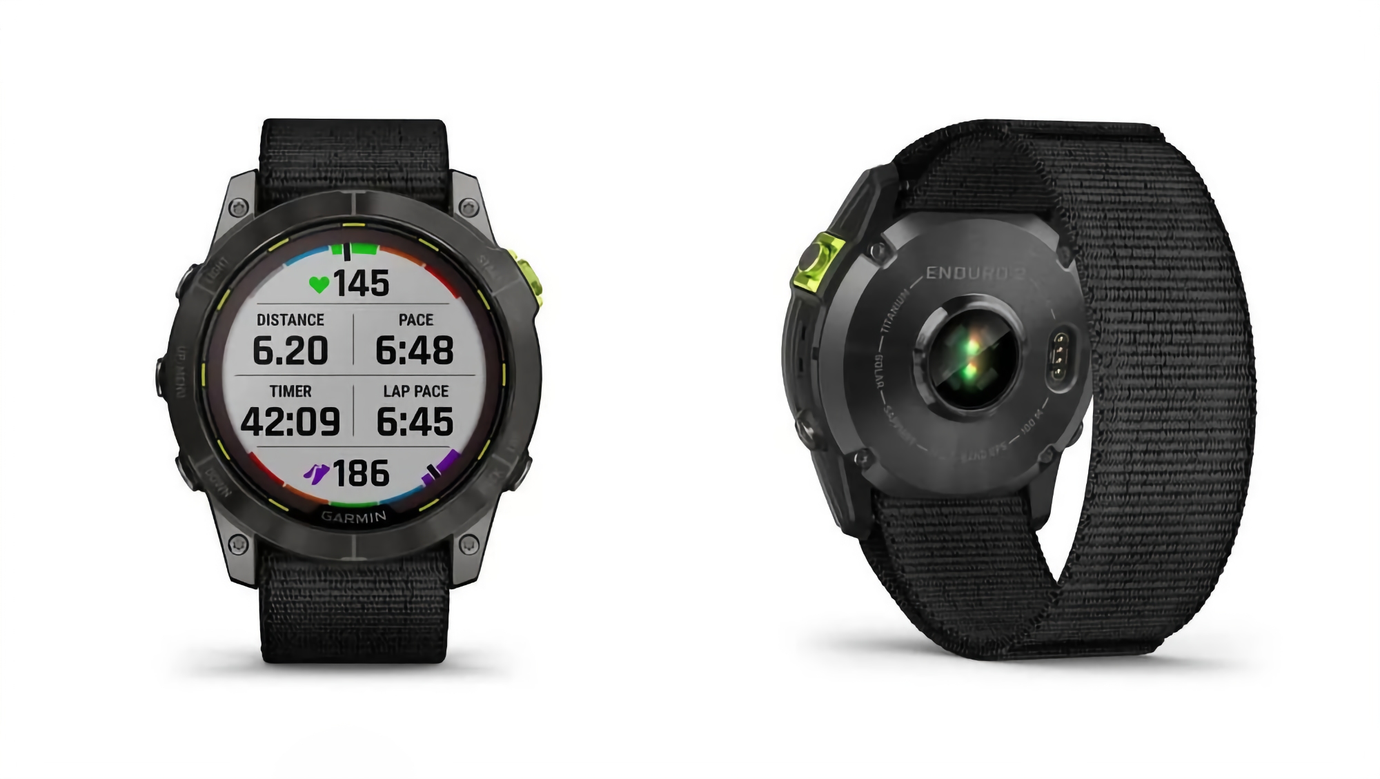 Garmin Enduro 2: мультиспортивний смарт-годинник із GPS, сонячною зарядкою, титановим корпусом та автономністю до 46 днів.