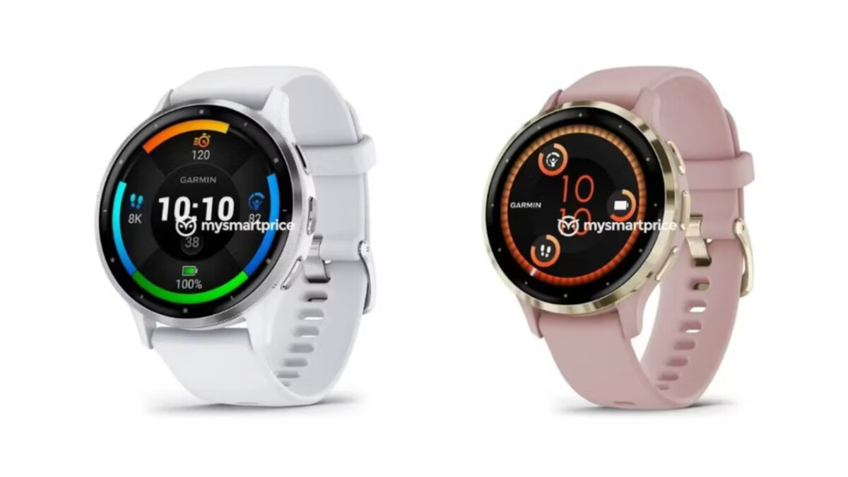 Garmin Venu 3 et Venu 3S : design, taille et couleurs de la montre