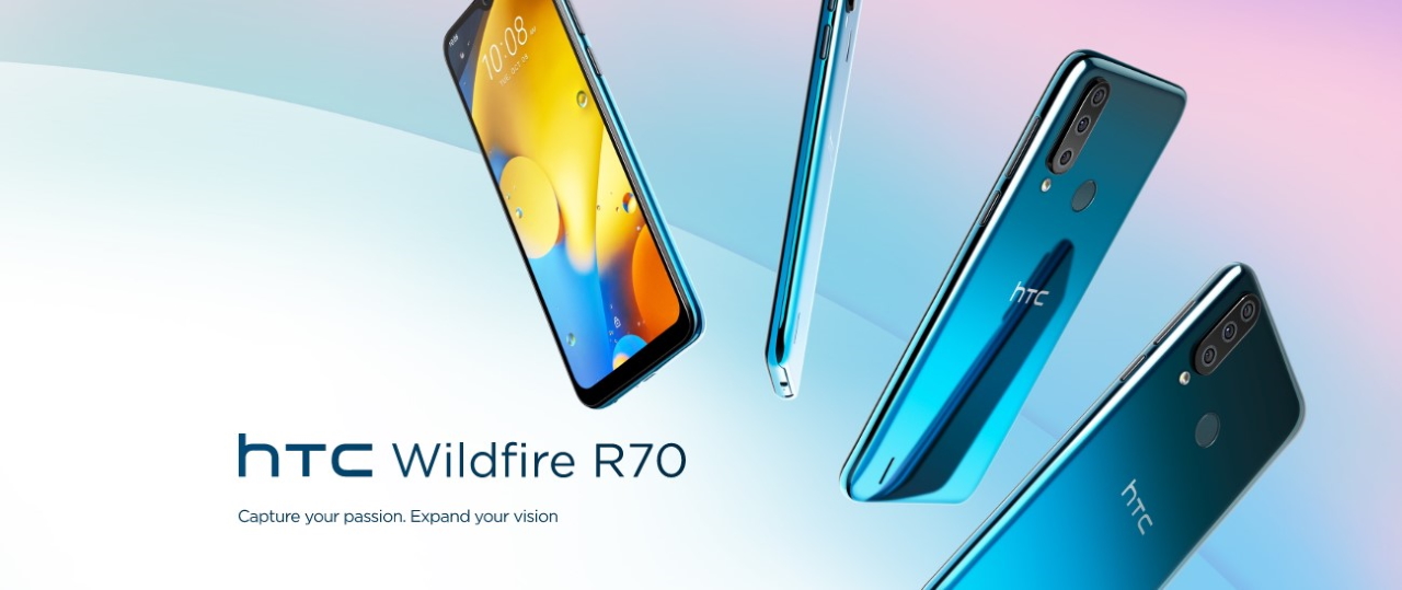 HTC Wildfire R70: 6.53-дюймовий IPS-дисплей, потрійна камера, чіп MediaTek Helio P23 та старий порт microUSB
