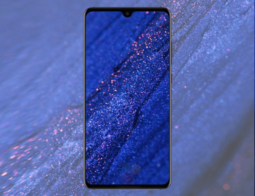 Huawei Mate 20 в градиентном цвете Twilight показался на новом рендере