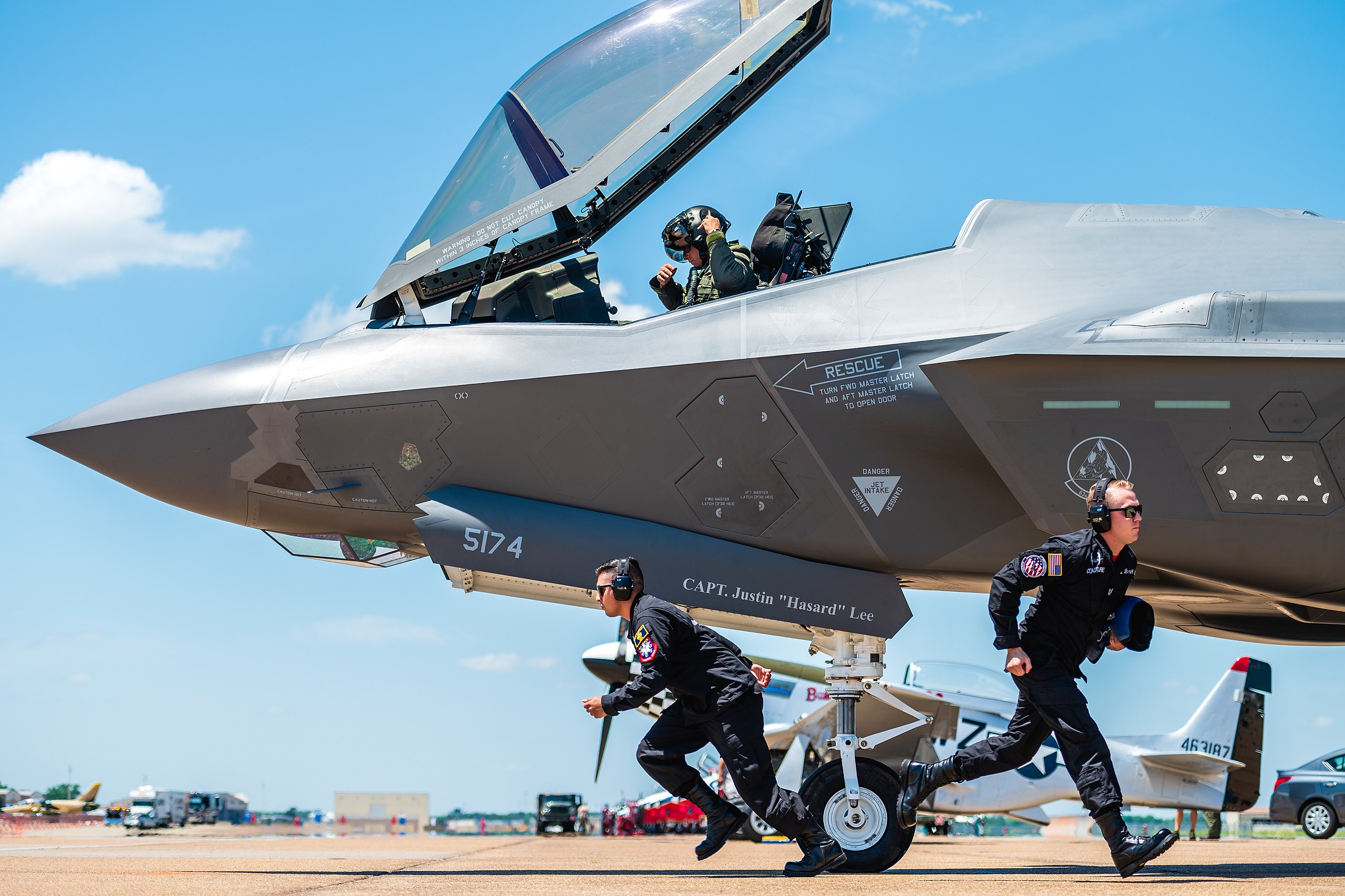 U.S. returned 349 F-35 fighters to missions - ejection seat problem solved