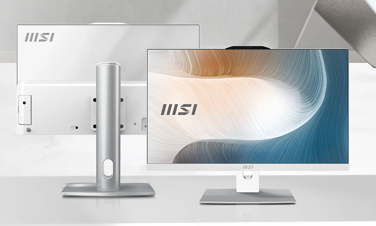 MSI представила нові моноблоки серії Modern AM242TP та AM272P