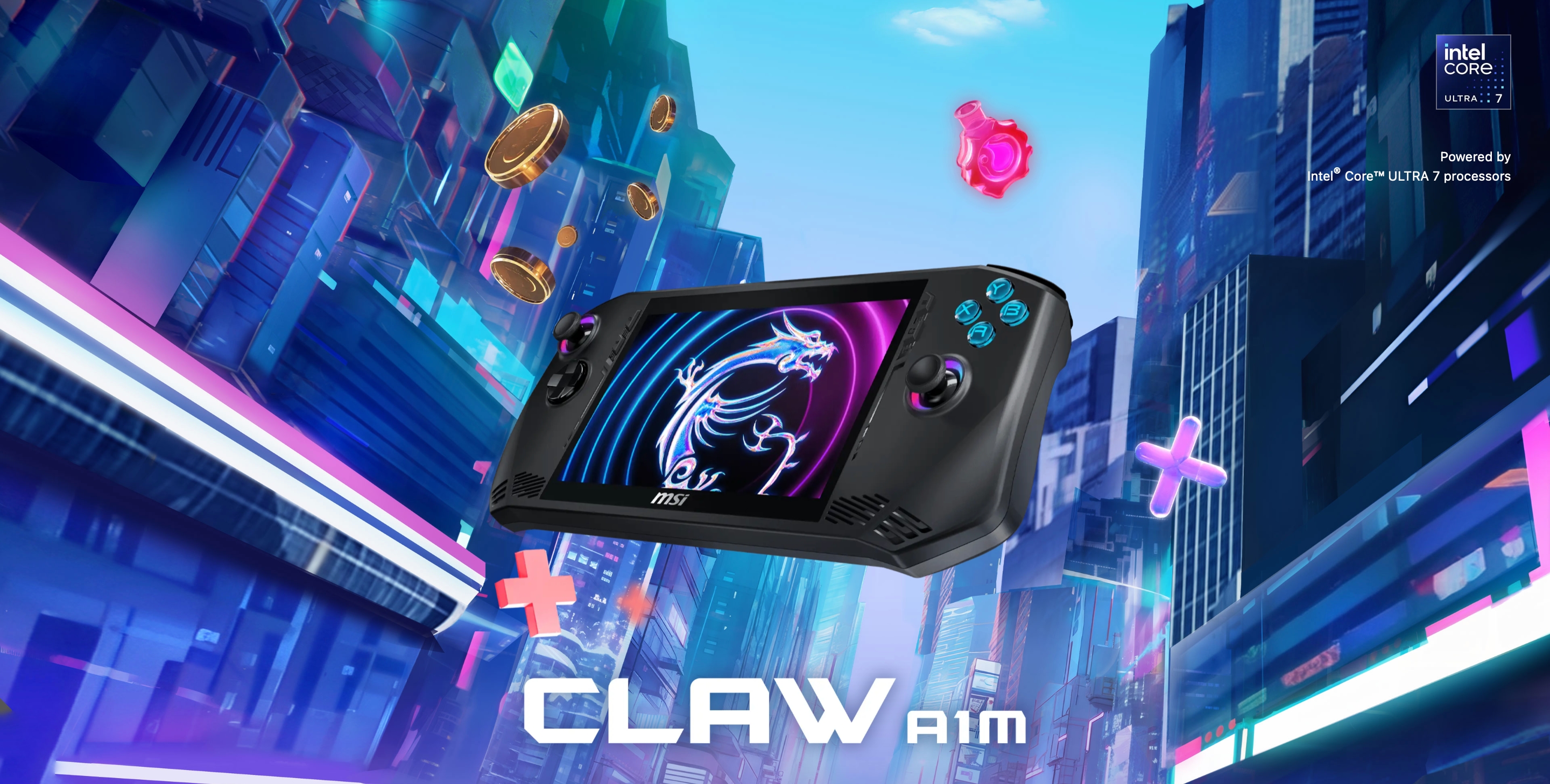 Конкурент Steam Deck, ASUS ROG Ally та Lenovo Legion Go: MSI показала на CES 2024 ігрову консоль Claw A1M