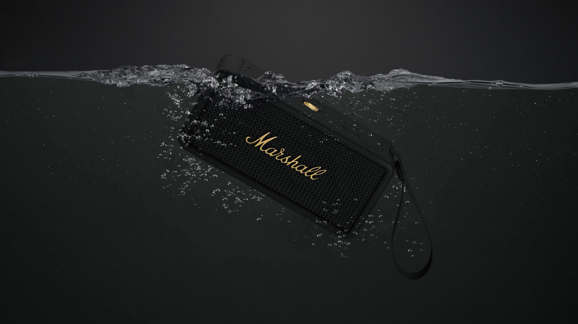 Marshall Middleton : un haut-parleur portable avec une étanchéité IP67 et 20 heures d'autonomie pour 300 $.