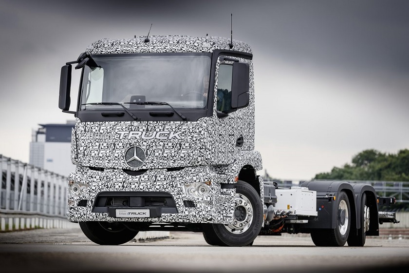 Mercedes-Benz презентовала электрогрузовик