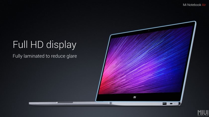 Ноутбуки Xiaomi Mi Notebook Air: тонкие, мощные, металлические