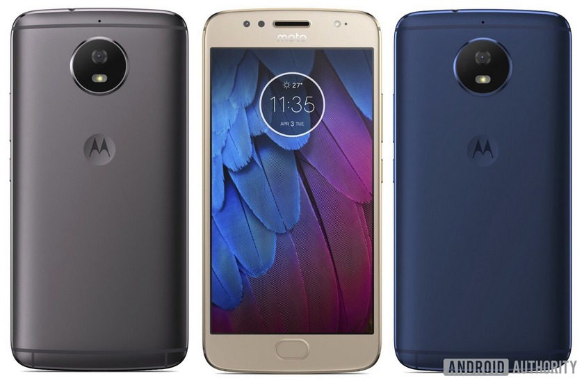 Пресс-фото Motorola Moto G5S: долой пластик