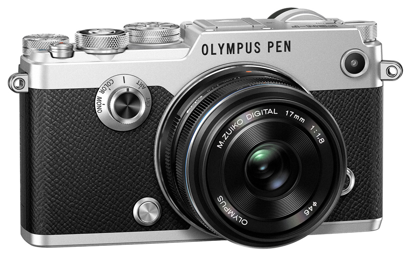 Беззеркалка Olympus PEN-F в ретро-стиле с 5-осевой стабилизацией