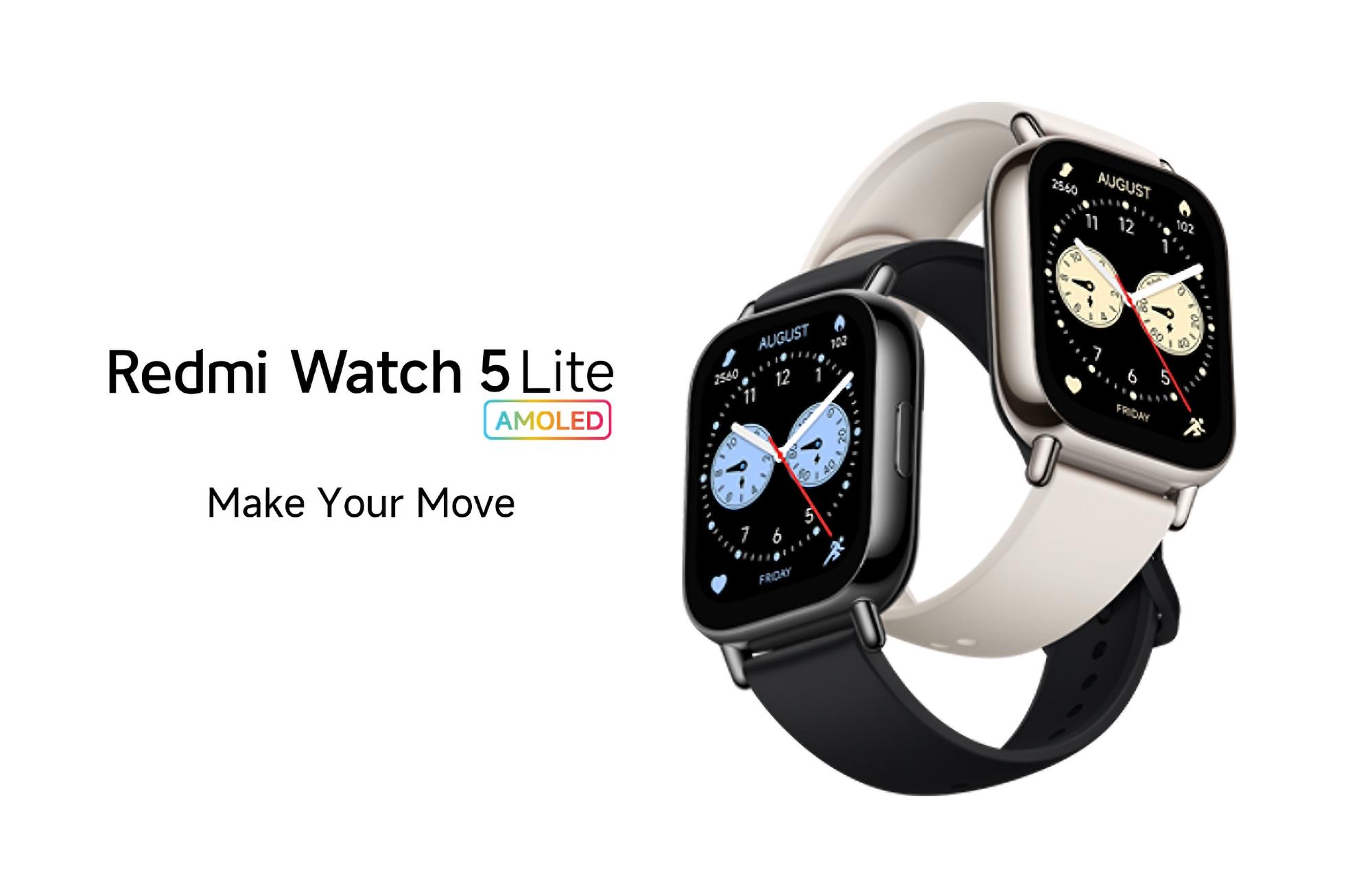 Redmi Watch 5 Lite: AMOLED-дисплей, дзвінки через Bluetooth і автономність до 18 днів за $48