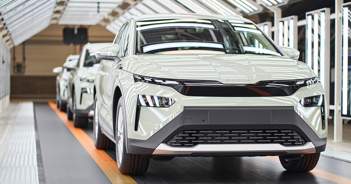 Škoda lance la production du nouveau SUV électrique Elroq