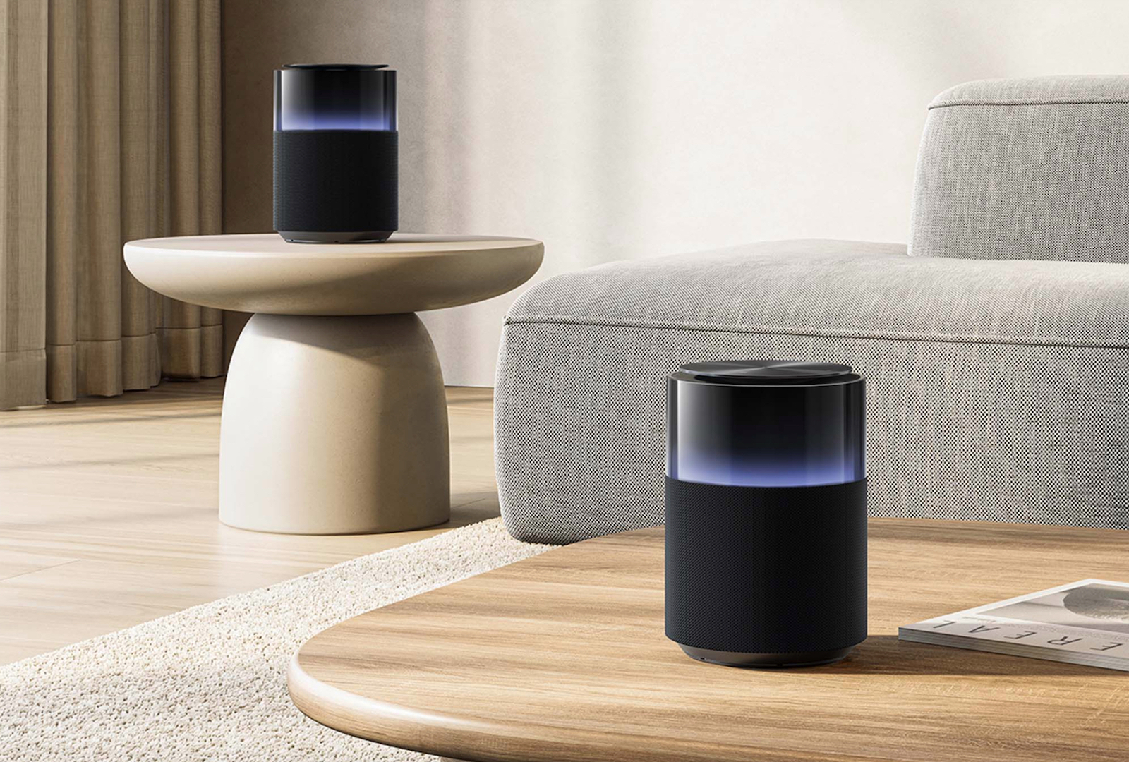 Xiaomi Sound Pro : une enceinte intelligente au design intéressant et rétroéclairée pour 145 $.