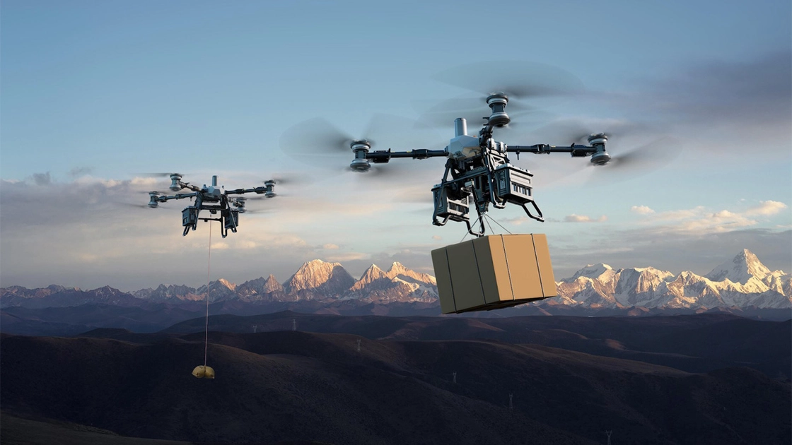 FlyCart 100 : Un Drone Conquérant l'Espace Aérien avec une Charge jusqu'à 100 kg
