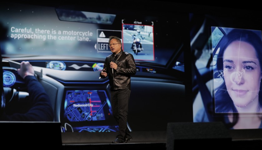 CES 2017. NVIDIA Co-Pilot: «умный» ассистент в автомобиле
