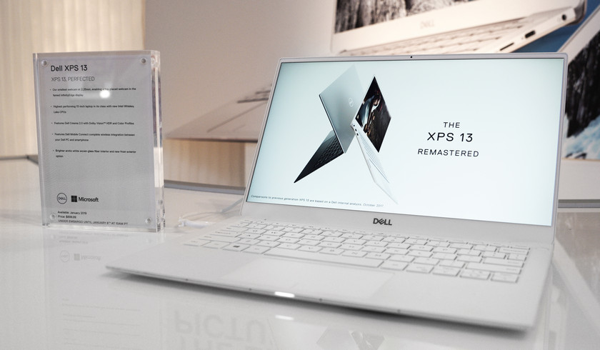CES 2019: новий ноутбук Dell XPS 13 із веб-камерою на належному місці