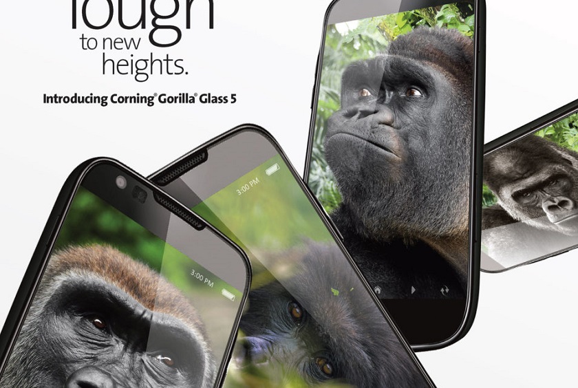 Компания Corning представила Gorilla Glass 5