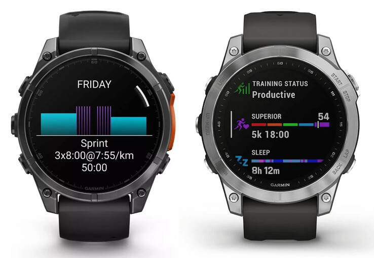 La série Fenix 8 de Garmin sera dotée d'un écran AMOLED plus grand et d'un nouveau design