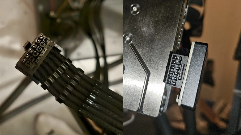 Розплавлений роз’єм живлення RTX 5090