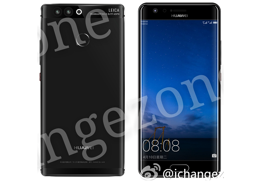 В Сети появились фото Huawei P10 с изогнутым дисплеем