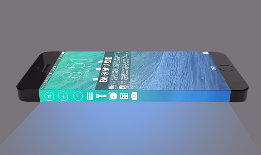 Apple запатентовала сенсорную боковую грань, как у Galaxy Note Edge