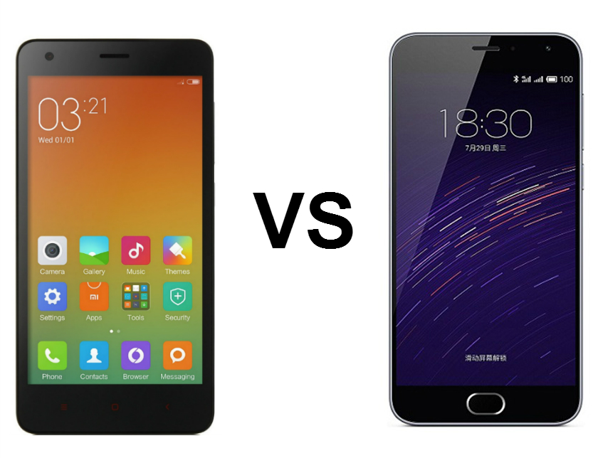 Xiaomi Redmi 2 или Meizu M2?