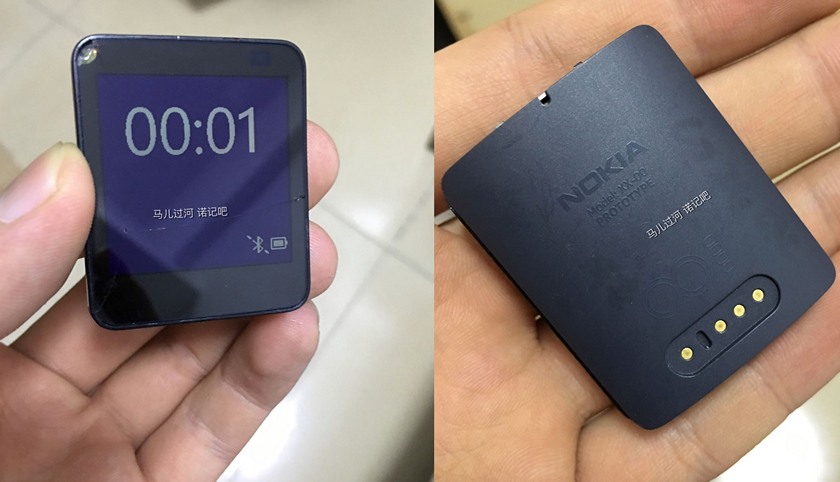 Прототип «умных» часов Nokia запечатлен на фото