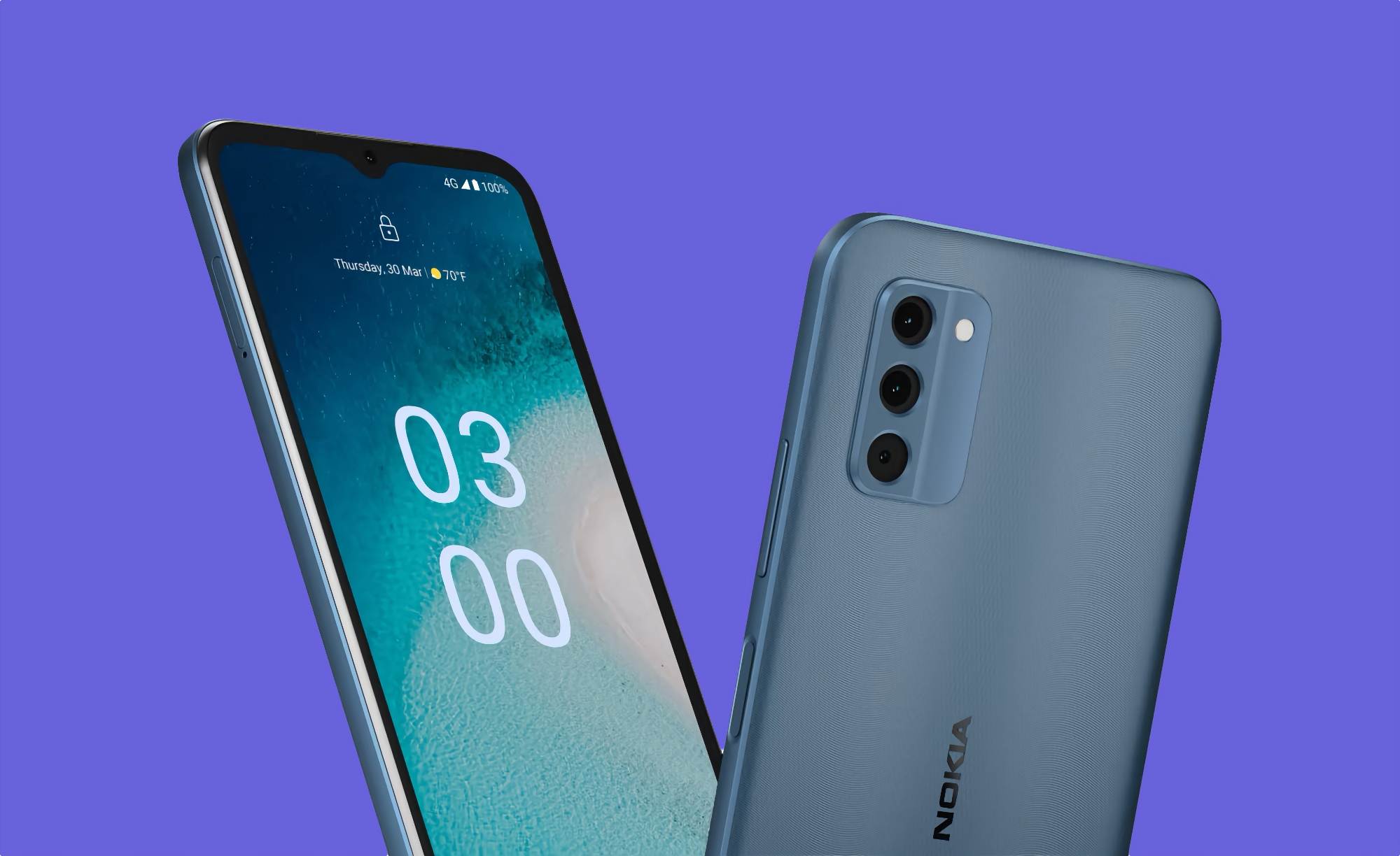 Nokia C300: LCD-дисплей, чип Snapdragon 662, потрійна камера і батарея на 4000 мАг за $139