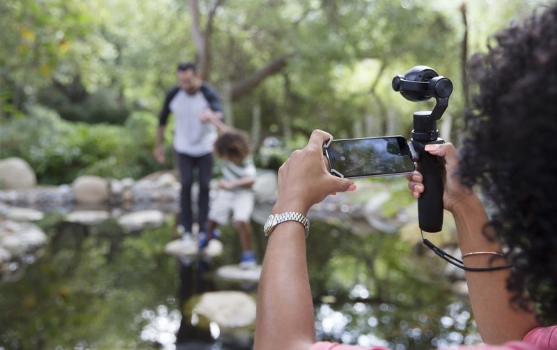 Ручной стабилизатор DJI Osmo+ с 7‑кратным зумом и 4K