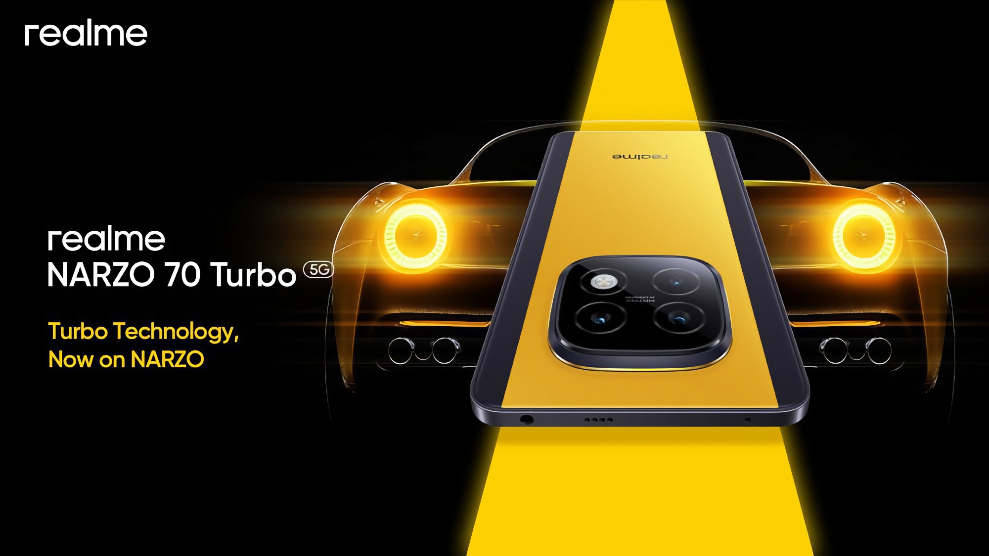 realme prépare la sortie du smartphone économique NARZO 70 Turbo 5G