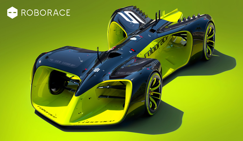 Так будут выглядеть болиды беспилотных гонок Roborace