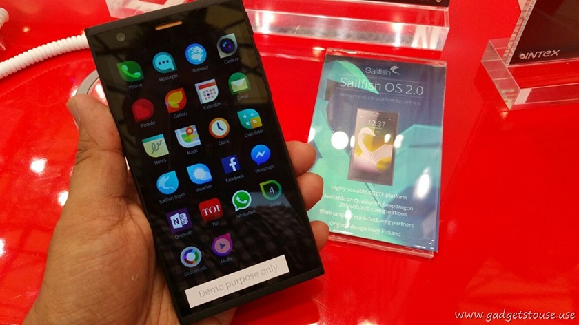 Intex покажет на MWC 2016 смартфон с ОС SailFish