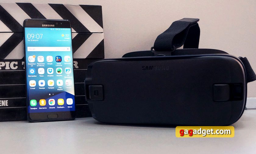 Предварительный обзор Samsung Galaxy Note7 и обновленных очков GearVR