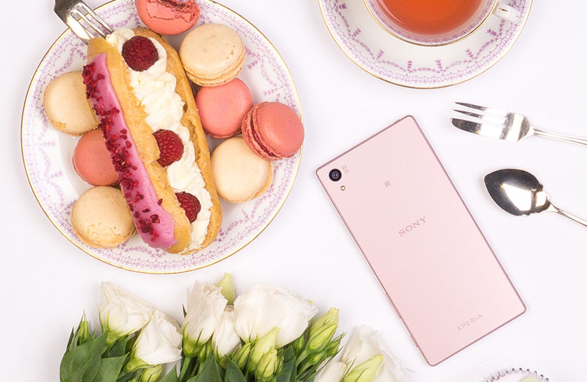 Флагман Sony Xperia Z5 теперь в розовом