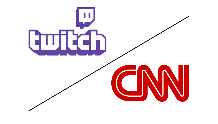 Streaming platform Twich has overtaken CNN on quantity of spectators