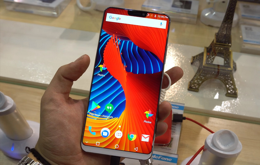 Ulefone T2 Pro: безрамочное китайское чудо на MWC 2018