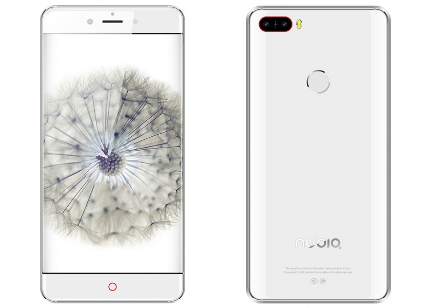 Новые рендеры безрамочного флагмана Nubia Z11 от ZTE