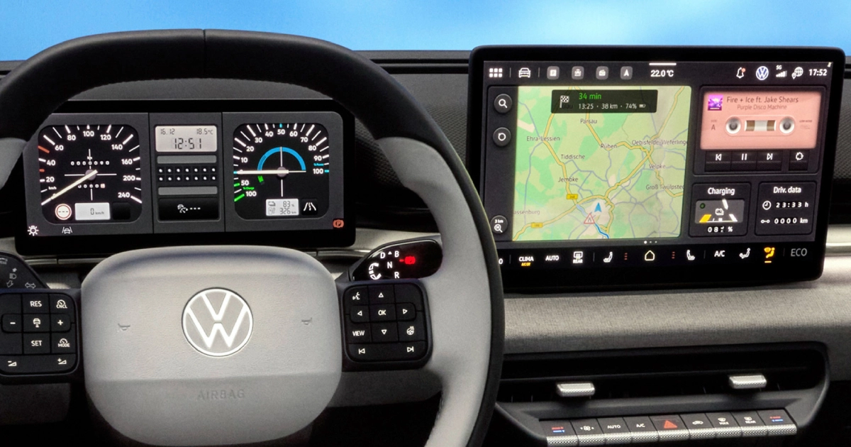 Розсекречено перший погляд на цифрову панель нового Volkswagen ID. Polo