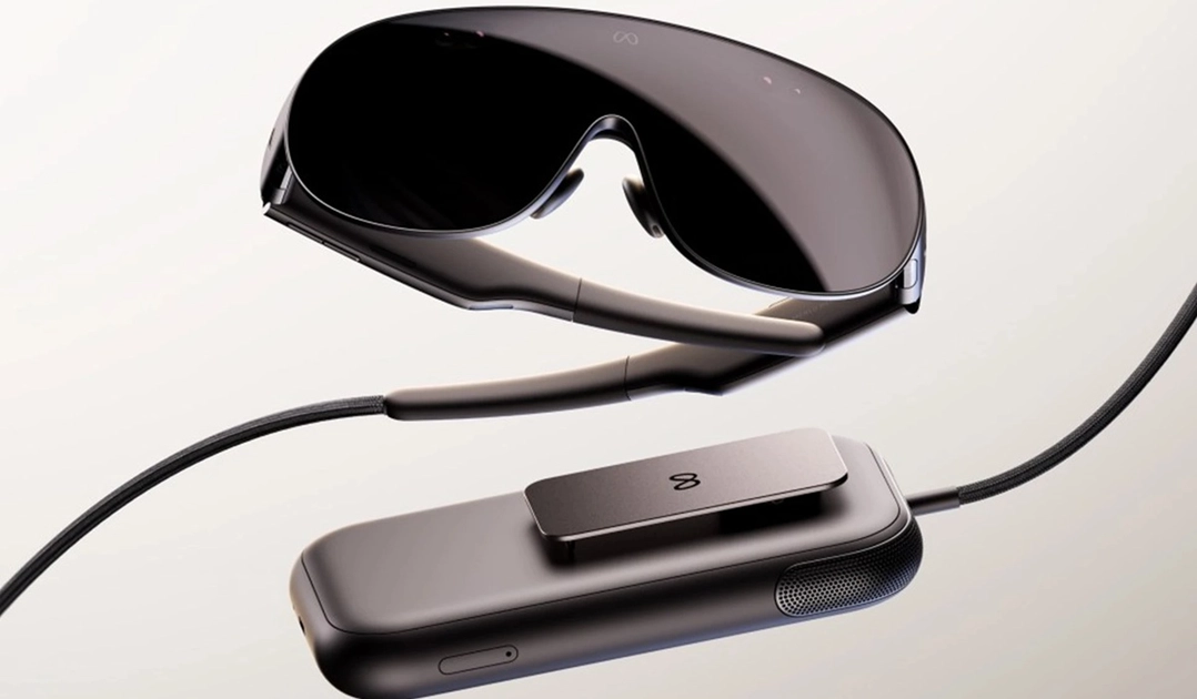 Meta VR Glasses 2027 — 100 g sur le nez, 300 g dans la poche.