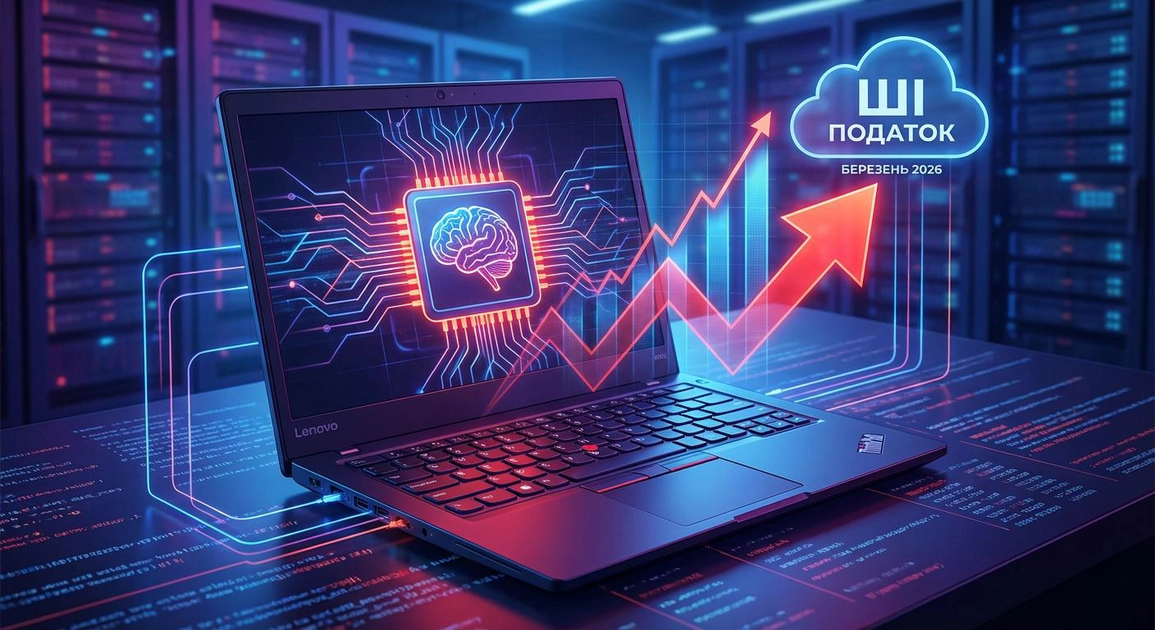 Ноутбук серії Lenovo ThinkPad на робочому столі