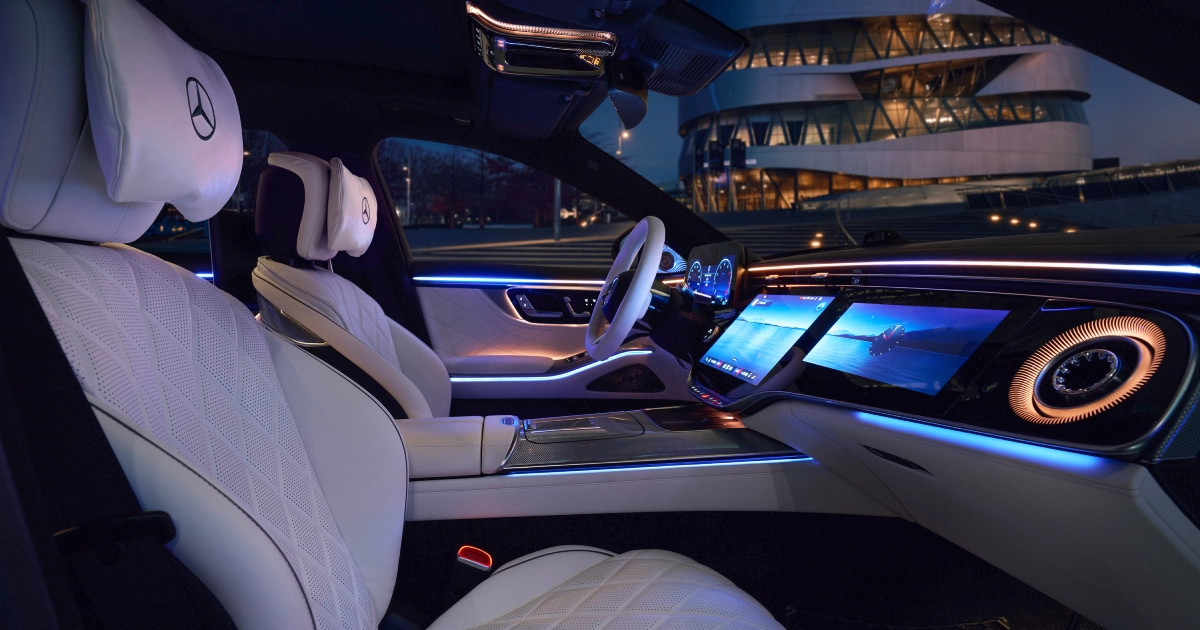 Нові технології в інтер'єрі: Сидіння Mercedes-Benz S-Class 2026