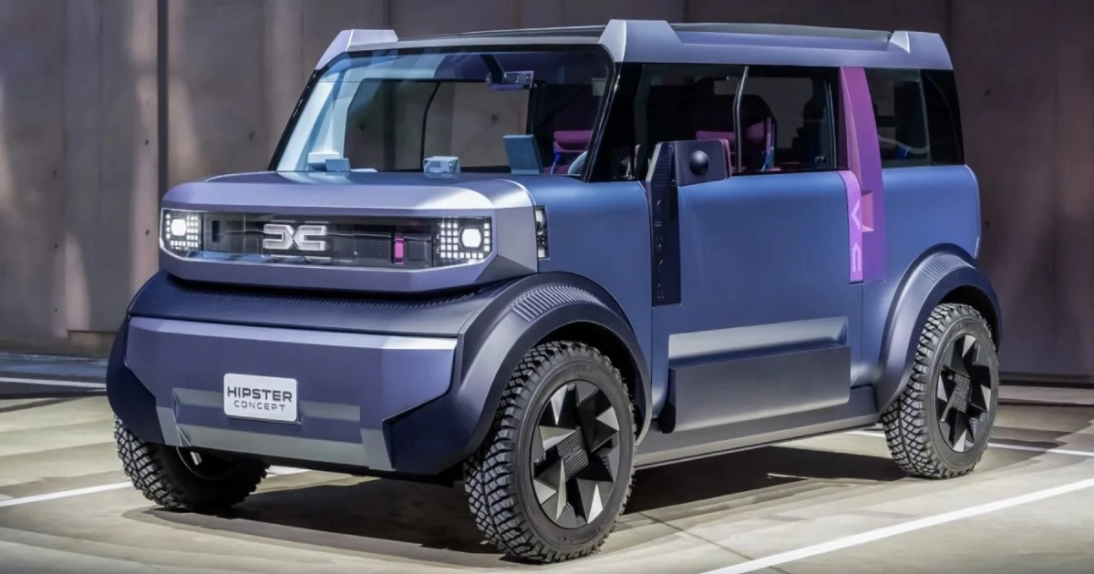 Концепт Dacia Hipster, представлений у 2025 році