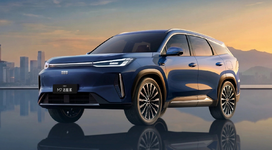 The Geely Galaxy M7 crossover. Illustration: Geely