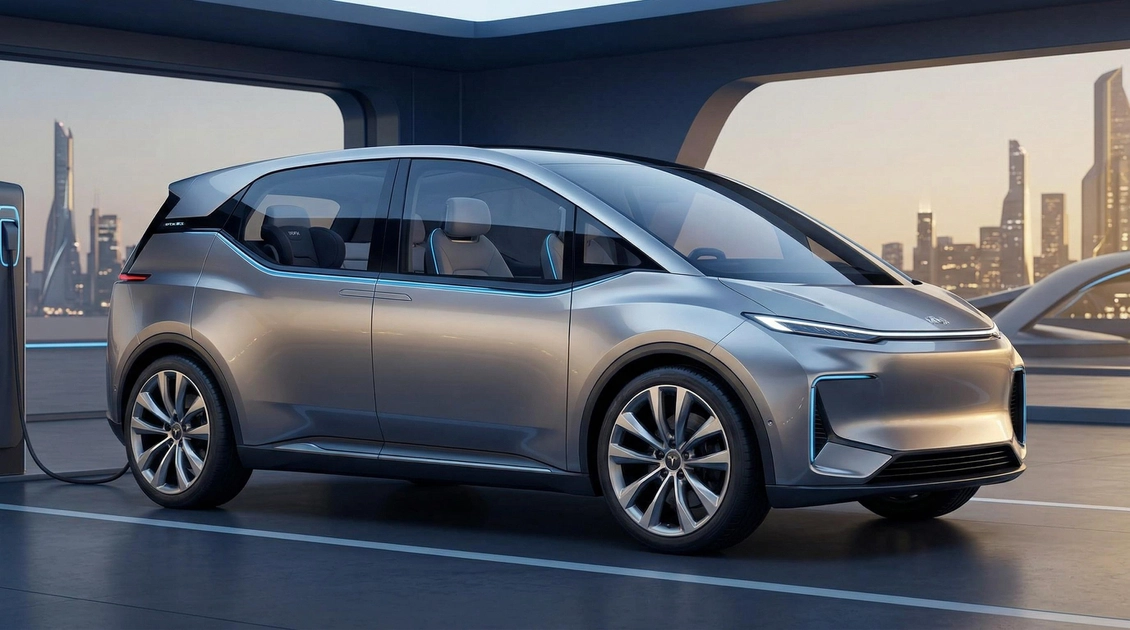 Концепт електричного мінівена Tesla від штучного інтелекту