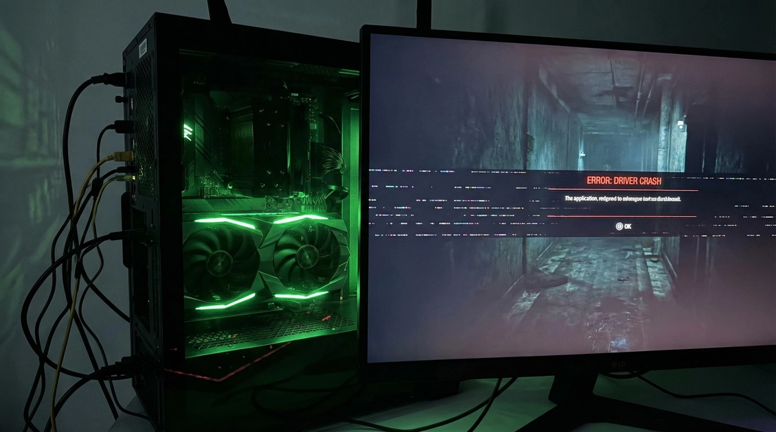 Помилка встановлення драйвера GeForce на моніторі