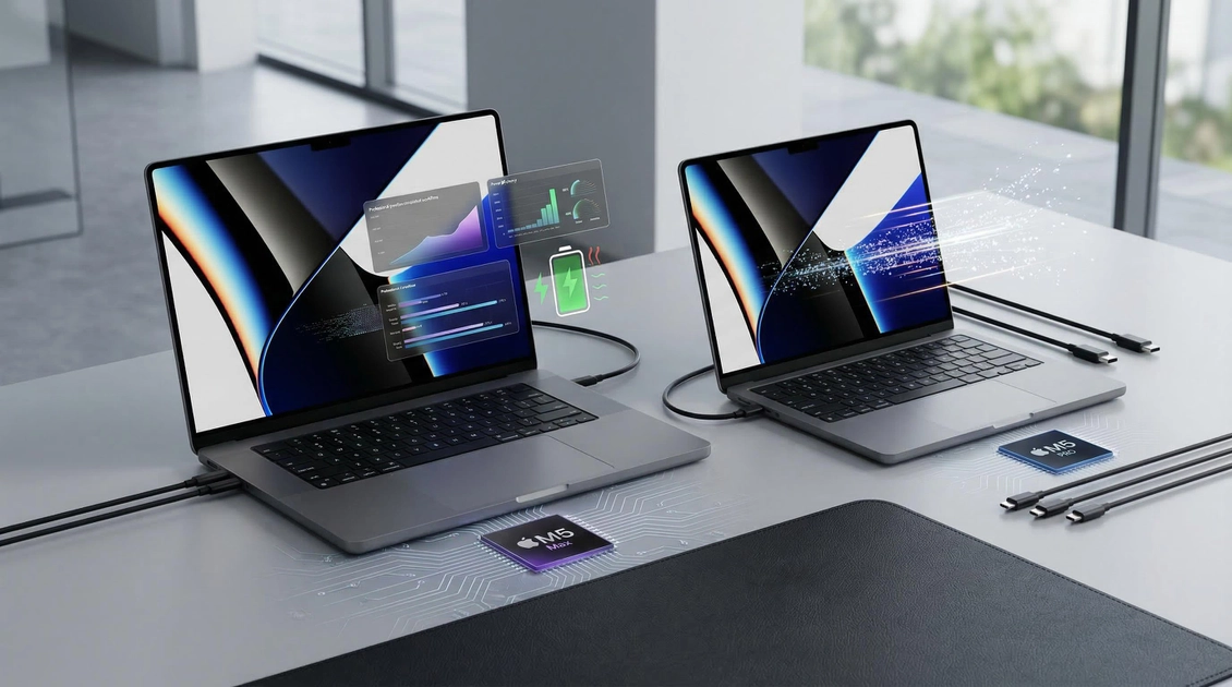 Новий MacBook Pro M5 Max на тестуванні