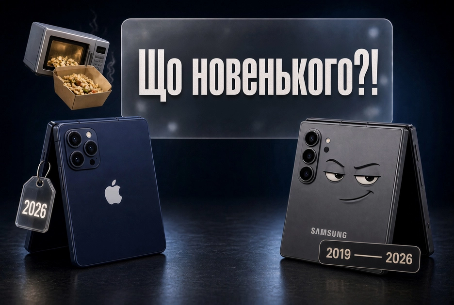 Презентація першого складаного смартфона Apple
