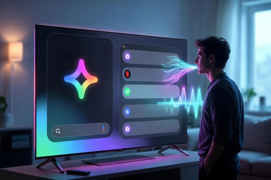 Керування налаштуваннями Google TV голосом