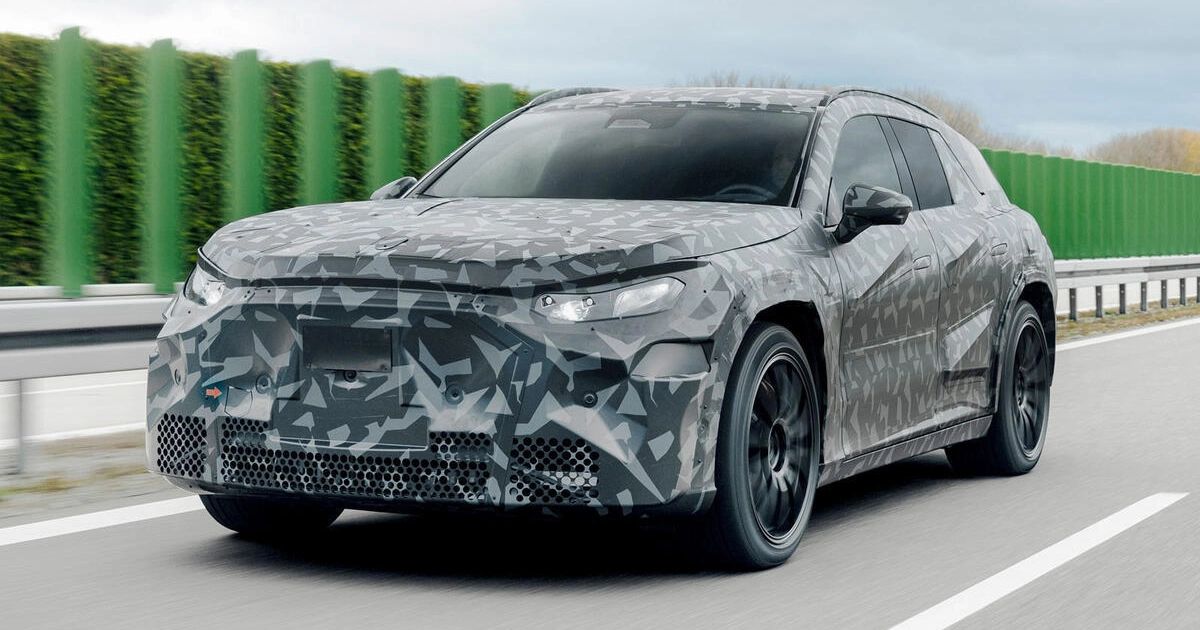 Електричні амбіції: перші погляди на Mercedes-AMG EV SUV