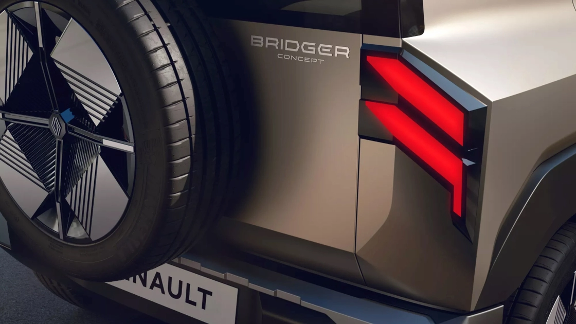Компактний позашляховик Renault Bridger у кутастому дизайні