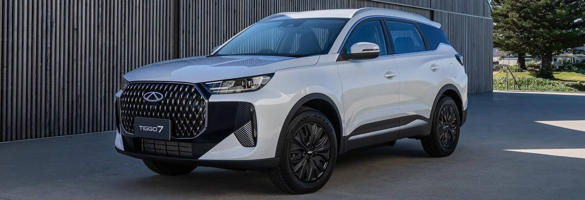 Кросовер Chery Tiggo 7 HEV під час тестування