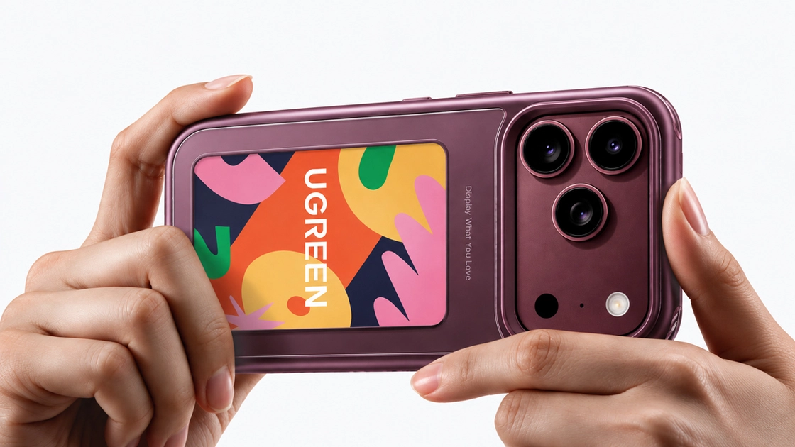 Чохол Ugreen Magic Ink Case 8.0 з кольоровим E Ink екраном
